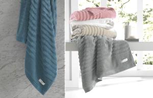 TOALHA DE ROSTO OLIVIER 48 X 80 CM AZUL PETR�LEO - KARSTEN