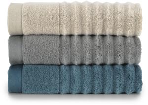 TOALHA DE BANHO GIGANTE OLIVIER 86 X 150 CM AZUL PETR�LEO - KARSTEN