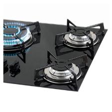 Fog�o Cooktop 5 Bocas Tripla Chama Vidro Bivolt Fischer 1743-5733