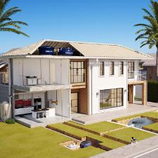 CAIXA D'AGUA 1000 LITROS PVC COM TAMPA ROSC�VEL - FORTLEV