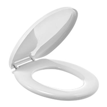 Assento Sanit�rio Oval Almofadado Branco Astra TPK/AS BR1