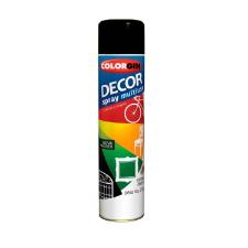 Tinta Spray Multiuso Preto Fosco Decor Colorgin