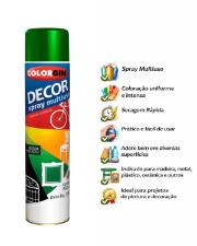 Tinta Spray Multiuso Verde DECOR Colorgin