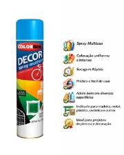 Tinta Spray Multiuso Decor Azul Medio 862