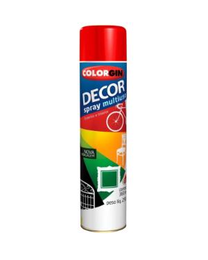 Tinta Spray Multiuso Decor Metal Vermelho 877
