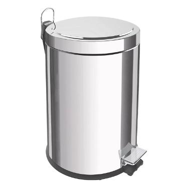 Lixeira Inox com Pedal Brasil 5 L Tramontina