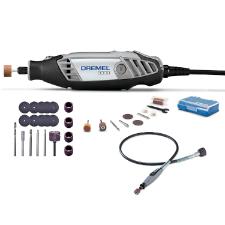 Micro Ret�fica DREMEL 3000 Eixo Flex. e 82 Acess�rios 220V