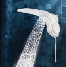 Ducha Duo Shower 6800W 220V Redonda Turbo Lorenzetti