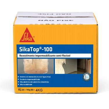SIKA TOP 100 CINZA 4 KG