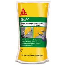 Aditivo Impermeabilizante para Reboco, Argamassa e Concreto Sika 1 Sachet 1LT