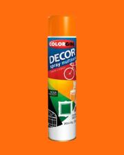 Tinta Spray Multiuso Laranja DECOR Colorgin