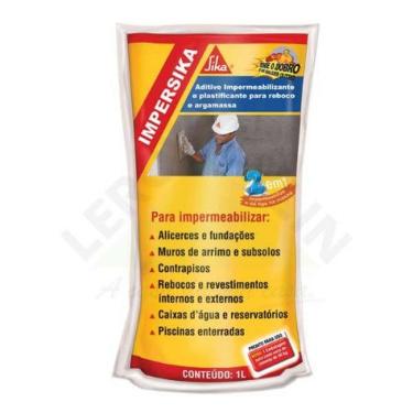 Aditivo 2 em 1 Impermeabiliza e d� Liga. Impersika 1L