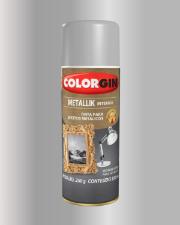 Tinta Spray Colorgin Metallik Prata 53