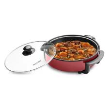 Panela El�trica Redonda 1300W 220V Vermelha Multilaser - CE115