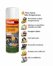 Tinta Spray Multiuso Alta Temperatura Branco Colorgin 5724