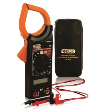Mult�metro Digital com Alicate Amper�metro Foxlux FX-AA