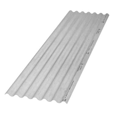 Telha Fibrocimento 2,44m x 0,50m x 4mm Ondulada - ETERNIT/BRASILIT