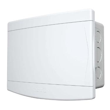 Quadro Distribui��o c/ Barramento 6/8 Disjuntores Tigre