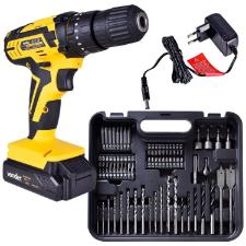 Parafusadeira e Furadeira 12V com Maleta 74 Pe�as Vonder Bivolt