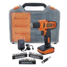 Parafusadeira Furadeira 12V Litio Ion 31 pe�as Black&Decker - BIVOLT LD12SC-BR