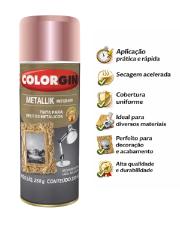 Tinta Spray Colorgin Metalki Rose Gold