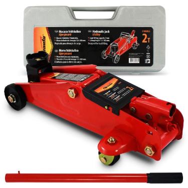 Macaco Hidraulico Jacar� 2 Toneladas com Maleta Sparta 5100855