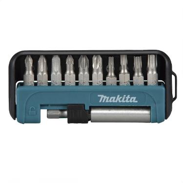 Jogo de Bits 11 Pe�as com Adaptador Magn�tico D-64995 Makita