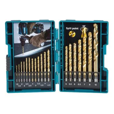 Kit De Brocas Hss-tin 19 Pe�as D-67527 Makita