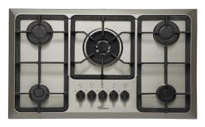 Fog�o Cooktop 5Q Inox Tripla Chama Fischer 23678-54121