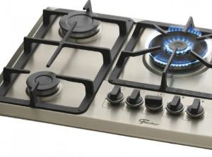 Fog�o Cooktop 5Q Inox Tripla Chama Fischer 23678-54121