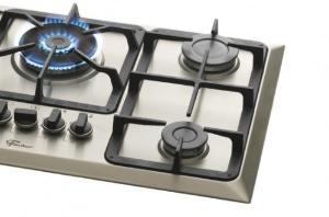 Fog�o Cooktop 5Q Inox Tripla Chama Fischer 23678-54121
