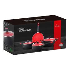 Jogo de Panelas Diamond Cer�mica 3,0mm 4 Pe�as Class Home