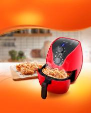 Fritadeira Air Fryer 4Lt Vermelha 1500W Multilaser 220V
