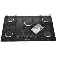 Fog�o Cooktop 5 Bocas Mesa de Vidro Braslar Bivolt