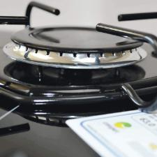 Fog�o Cooktop 5 Bocas Mesa de Vidro Braslar Bivolt