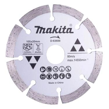 Disco Diamantado Segmentado 105mm Makita D-63688