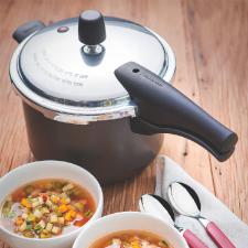 Panela de Press�o 4,5L Vancouver Grafite 20cm Tramontina