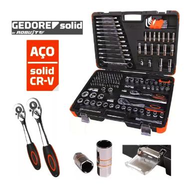 Jogo Ferramentas Oficina Master 141 P�s 5000t - Gedore Solid