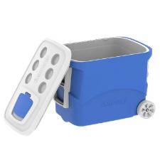 Caixa T�rmica Cooler Tropical Plus C/ Roda 50L Azul Soprano