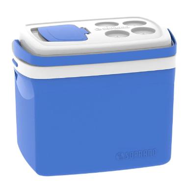 Caixa T�rmica Cooler Tropical 32L Azul Soprano