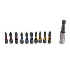 Jogo de Bits de Tor��o Impact Premier 11 Pcs E-03567 Makita