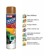 Tinta Spray Multiuso Decor Marrom Barroco 867
