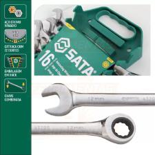 Jogo de Chaves Combinada Catraca SATA 8 - 24MM 16 PCS ST08034L