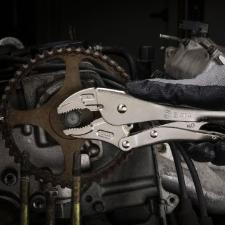 Alicate de Press�o Mordente Curvo Sata 10''