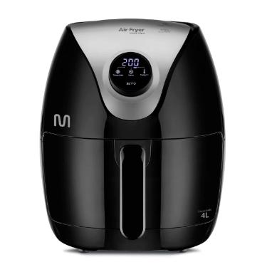 Fritadeira Air Fryer 4L com Display Digital 1500W Multilaser