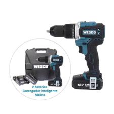 Parafusadeira/Fur. Impacto 18V + Maleta Wesco WS2319K2