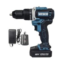 Parafusadeira/Fur. Impacto 18V + Maleta Wesco WS2319K2