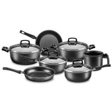 Conjunto de Panelas Safira 7 Pe�as Grafite MTA