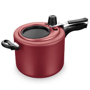 Panela de Press�o Cereja N� 20 4.5L com Visor