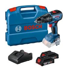 Parafusadeira Fur. de Impacto a Bateria 18V Bosch GSB 18V-50 + 2 Baterias + Maleta